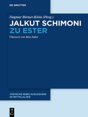 cover image of Jalkut Schimoni
